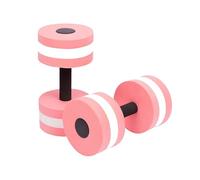 Pesas de agua para piscina, 1 par de pesas flotantes de 27 x 15 cm, peso de espuma EVA, multifuncional, ligero, barras de fitness, barra de mano, mancuernas de ejercicio para mujeres y hombres