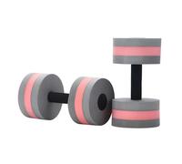 Pesas De Agua Para Piscina Mancuernas De Agua Pesas De Agua Flotantes De Espuma EVA Mancuernas De Ejercicio Aqua Dumbbells Multifuncionales Ligeras Portátiles 27x15cm