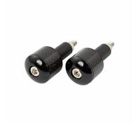 Pesas De Extremo Universal Bike It Con Inserto De Fibra De Carbono - Negro