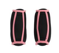 Pesas de mano de neopreno suave de 1 libra con correas, par de mancuernas de muñeca ajustables para hacer ejercicio en casa, caminar y ejercicios de fuerza