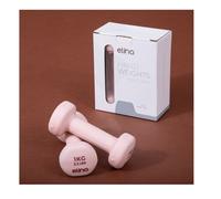 Pesas de neopreno Elina Pilates 1kg - Rosa