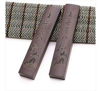 Pesas de papel de madera, 1 par, longitud de 30 cm, pisapapeles de madera para caligrafía china, textura dura y textura transparente, herramientas utilizadas para mantener el papel plano (regla de