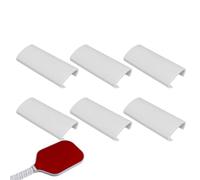 Pesas de Pickleball - 6 piezas de alto rendimiento absorbente de golpes - pesas clips para raqueta de entrenamiento de Pickleball para principiantes jugadores atletas entrenadores práctica