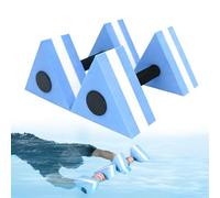 Pesas de piscina - Portátil EVA Water Dumbbells, Triangle Foam Lightweight Workout Equipment - Pool Aquatic Dumbbells - For Fitness Bodybuilding Swimming Underwater Backyard Outdoor Travel Indoor