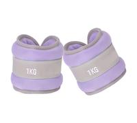 Pesas de tobillo de muñeca, juego de 2 pesas transpirables para tobillo, saco de antideslizante para yoga, pilates, natación, gimnasio, correr y fitness