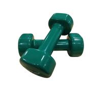Pesas de Vinilo 1.5kg Softee Verdes para Fitness y Tonificación Muscular