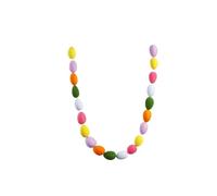 Pesas Espumas Huevos de Pascua Serpentinas Cadena de Huevos de Pascua Diseño Llamativo para Fiestas de cumpleaños y Ocasiones amorosas Cadena