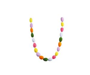 Pesas Espumas Huevos de Pascua Serpentinas Cadena de Huevos de Pascua Diseño Llamativo para Fiestas de cumpleaños y Ocasiones amorosas Cadena