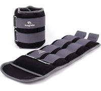Pesas Para Tobillos, 10KG 1 Par de Pesas para Entrenamiento de Fuerza de Muñeca/Pierna/Brazo con Correa Ajustable para Correr, Gimnasia, Aeróbic, Fisioterapia