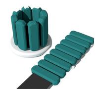 Pesas Para Tobillos Pulsera de silicona con pesas ajustables for tobillos y muñecas, ideal for fitness, correr y entrenar en el gimnasio.(1pair-2pc-900g-green)