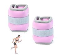 Pesas para Tobillos, Tobilleras Poleas Gym Ajustable, Pesas Tobillos Universal de Manos y Pies, Tobilleras con Peso, Lastres Tobillos de Gimnasio y Hogar, Ankle Weights, 0,25 Kg * 2