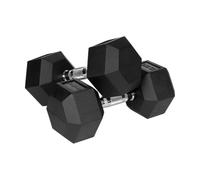 Pesas Rebeldes Hierro Fundido Goma HEX 2 x 12,5 kg RBA-2325-12,5