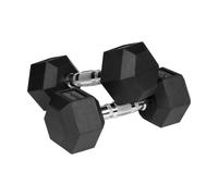 Pesas Rebeldes Hierro Fundido Goma HEX 2x9 kg RBA-2325-09