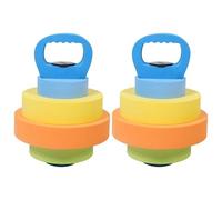 Pesas rusas de agua, 2 piezas ajustables para piscina, fitness, prácticas, para nadadores, atletas, principiantes, profesionales, mujeres, patio, viajes, hotel, vacaciones, club de playa