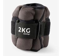 Pesas Tobilleras Lastres Fitness Modulables 2 kg Gris Talla única