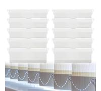 Pesas Verticales para Cortinas, Vertical Ciega Inferior Pesos de Listones, Vertical Blinds Contrapesos, 10PCS 127mm Contrapeso Cortina Vertical Vertical Tablillas de Persiana