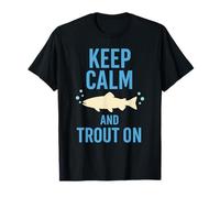 Pesca a Mosca Aguas del Norte Pesca Río Tranquilo Natural Camiseta