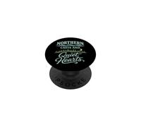 Pesca a Mosca Aguas del Norte Pesca Río Tranquilo Natural PopSockets PopGrip Adhesivo