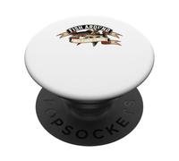Pesca Alrededor Y Encuentra Trucha Divertida Pesca Vintage Pescadores PopSockets PopGrip Adhesivo