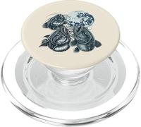 Pesca Bagre Luna Maldita Aullido Divertido Meme Hombres Mujeres Niños PopSockets PopGrip para MagSafe