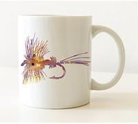 Pesca Con Mosca Tazas Té Novedad Tazón Graciosa Tazón De Café Regalos Divertidos Para Familiares Oficina Trabajo 330Ml