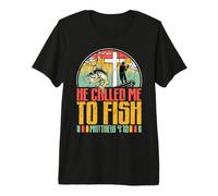 Pesca Cristiana Jesus Llamado Pescado Amante Pescador Camiseta Premium