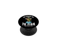 Pesca Cristiana Jesus Llamado Pescado Amante Pescador PopSockets PopGrip Adhesivo