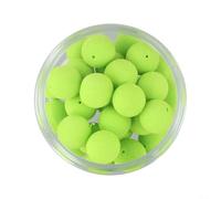 Pesca de carpas para Ups Boilies con bolas flotantes de EVA y cuentas para una mejor presentación del aparejo (8 mm, 30 piezas)