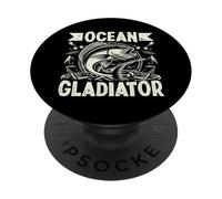 Pesca de gladiadores en el PopSockets PopGrip Adhesivo