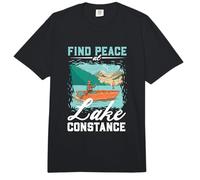 Pesca en el Lago Constanza Comfort Colors Adult Heavyweight T-Shirt