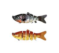 Pesca engaños múltiples Conjuntos Kits de Pesca Lenta hundimiento Realista Swimbait biónico para Agua Dulce calabozos de Agua Salada Trouta de bajo