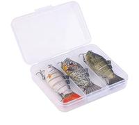 Pesca engaños múltiples Conjuntos Kits de Pesca Lenta hundimiento Realista Swimbait biónico para Agua Dulce calabozos de Agua Salada Trouta de bajo