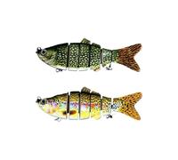 Pesca engaños múltiples Conjuntos Kits de Pesca Lenta hundimiento Realista Swimbait biónico para Agua Dulce calabozos de Agua Salada Trouta de bajo