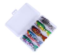 Pesca engaños múltiples Conjuntos Kits de Pesca Lenta hundimiento Realista Swimbait biónico para Agua Dulce calabozos de Agua Salada Trouta de bajo