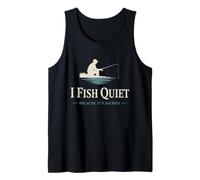 Pesca Estilo de Vida Pesca Pesca Identidad Camiseta sin Mangas