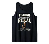 Pesca Estilo de Vida Pesca Pesca Identidad Camiseta sin Mangas