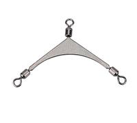 Pesca giratoria 3 vías Crossline Barrel Pesca giratoria giratoria para Herramientas de Aparejos de Pesca(6#)