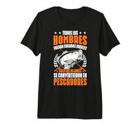 Pesca Mejores Se Convirtieron En Pescadores Pescador Camiseta Premium