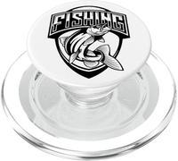 Pesca - Pescador - Deportista - Trucha - Bajo - Pescador PopSockets PopGrip para MagSafe