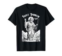 Pesca Pescador patrón San Andrés Divertido Captura de Peces Camiseta