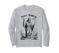 Pesca Pescador patrón San Andrés Divertido Captura de Peces Manga Larga