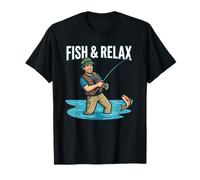 Pesca & Relax Modo Pesca Carrete Exterior En Relajación Camiseta