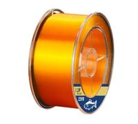 Pesca sin esfuerzo con línea principal de nailon de 220 m, resistencia superior al desgaste para desafíos submarinos (1.0# amarillo)