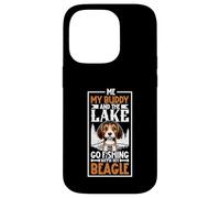 Pesca y Beagle Carcasa para iPhone 14 Pro