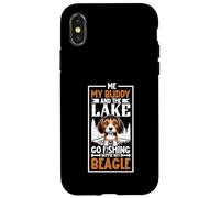 Pesca y Beagle Carcasa para iPhone X/XS