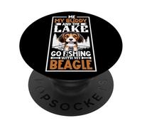 Pesca y Beagle PopSockets PopGrip Adhesivo