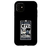 Pesca y Bearded Collie Carcasa para iPhone 11