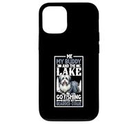 Pesca y Bearded Collie Carcasa para iPhone 12/12 Pro