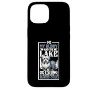Pesca y Bearded Collie Carcasa para iPhone 15