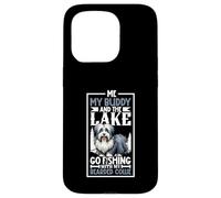 Pesca y Bearded Collie Carcasa para iPhone 15 Pro
